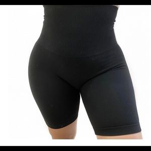 High waist biker shorts